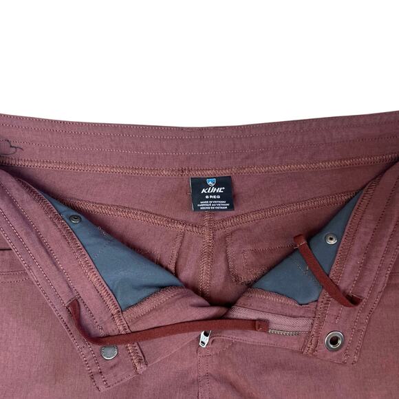 Kuhl Freeflex Roll-Up Lightweight Pants Mid-Rise Sz 6  Reg - Picture 3 of 15